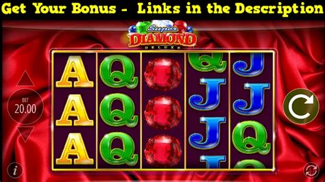 Super Diamond Deluxe Slot Machine .